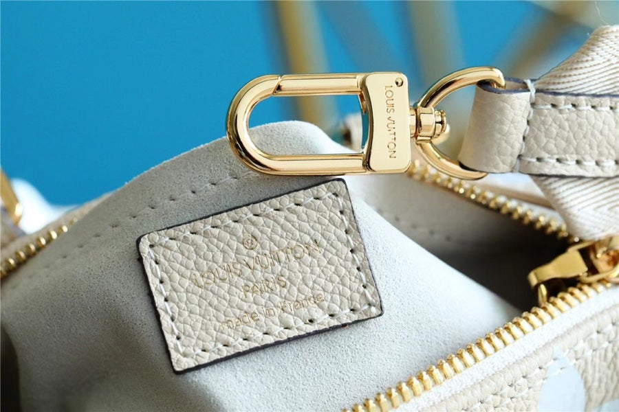 Top Quality Papillon BB Monogram Empreinte Beige For Women, Womens Bags, Shoulder And Crossbody Bags 7.9in/20cm Top Quality
