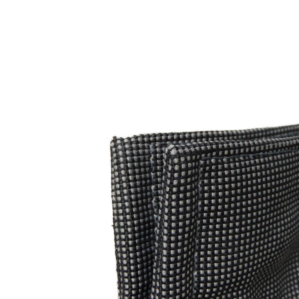 HERMES Tote Bag Nylon canvas (polyamide x polyester) Dark gray H Mark Nylon Canvas Shoulder Bag Serie button Her Line Tote GM unisex(Unisex)  d