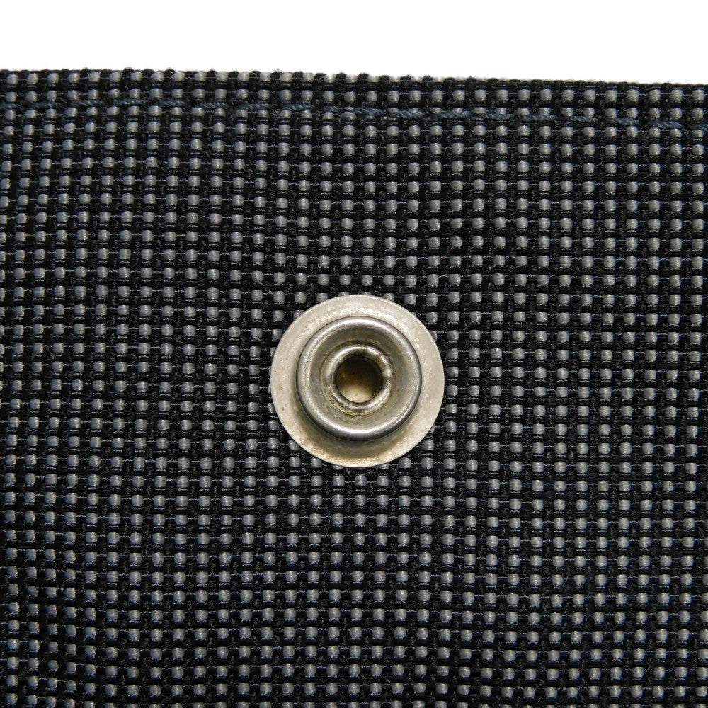 HERMES Tote Bag Nylon canvas (polyamide x polyester) Dark gray H Mark Nylon Canvas Shoulder Bag Serie button Her Line Tote GM unisex(Unisex)  d