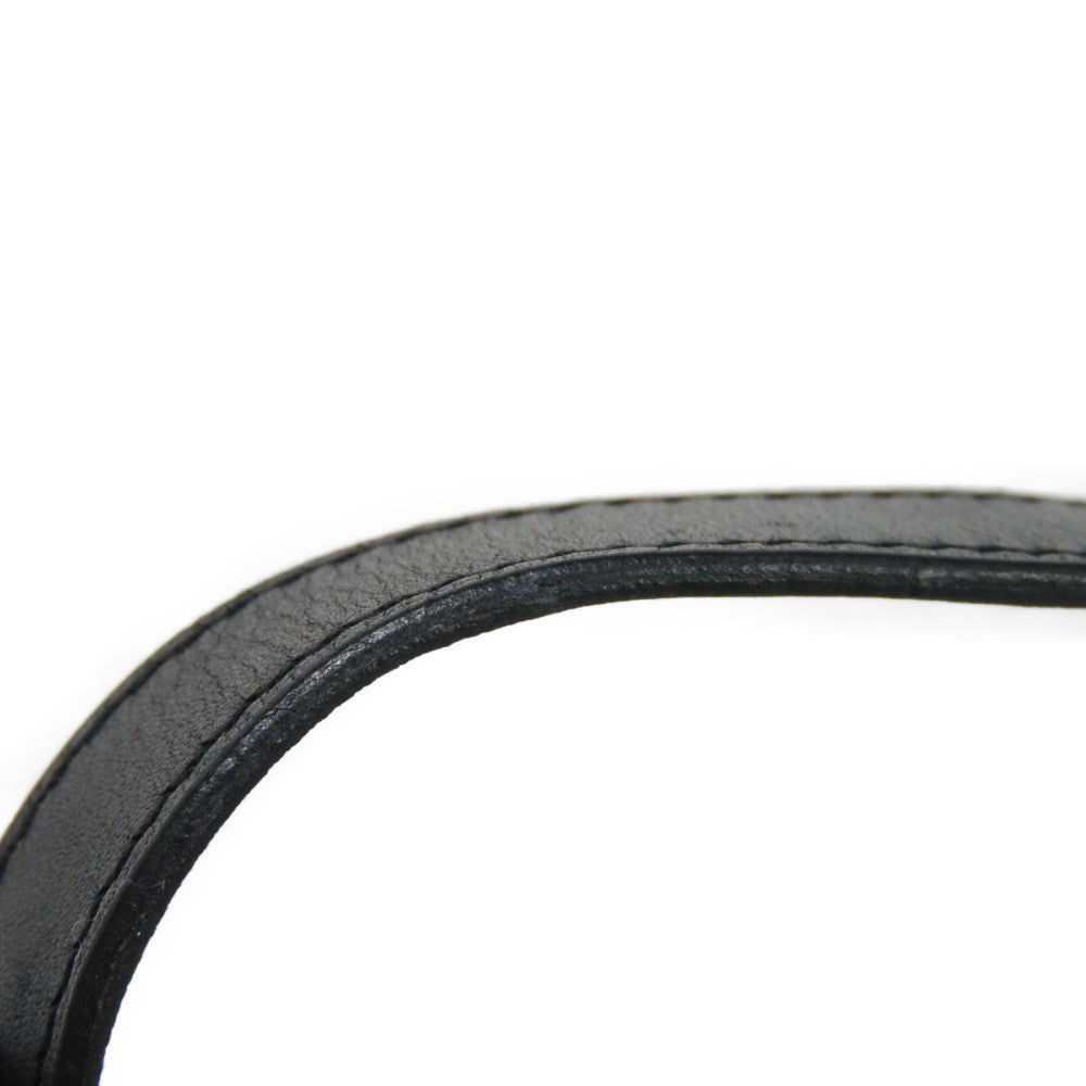 HERMES bracelet 925 black S African Saharan Ethnic Hand Carved Box Calf native Turreg unisex(Unisex)  d