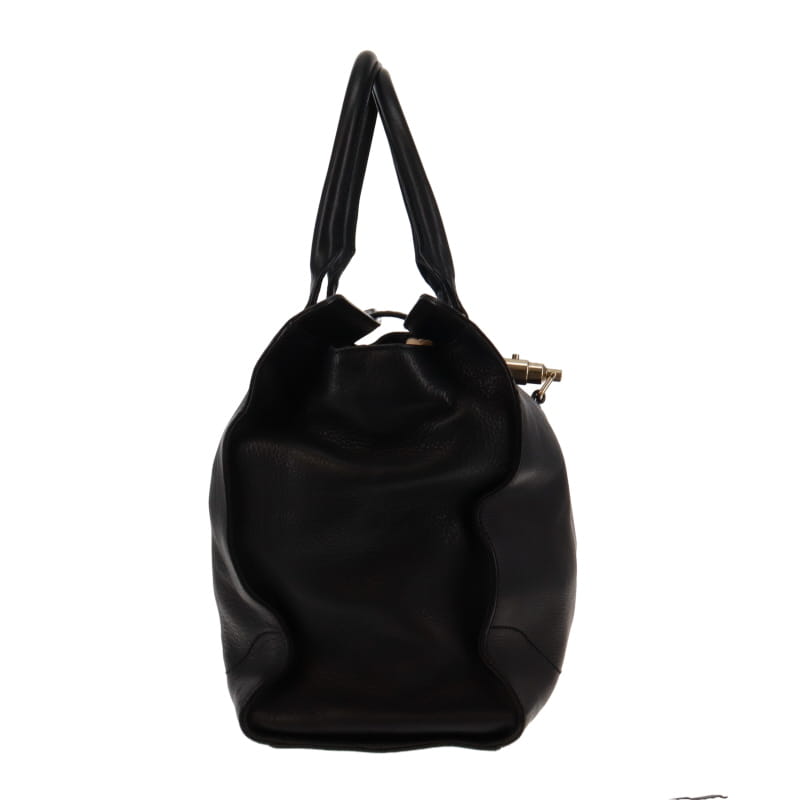Gucci   Soft Calf Jackie Tote Black
