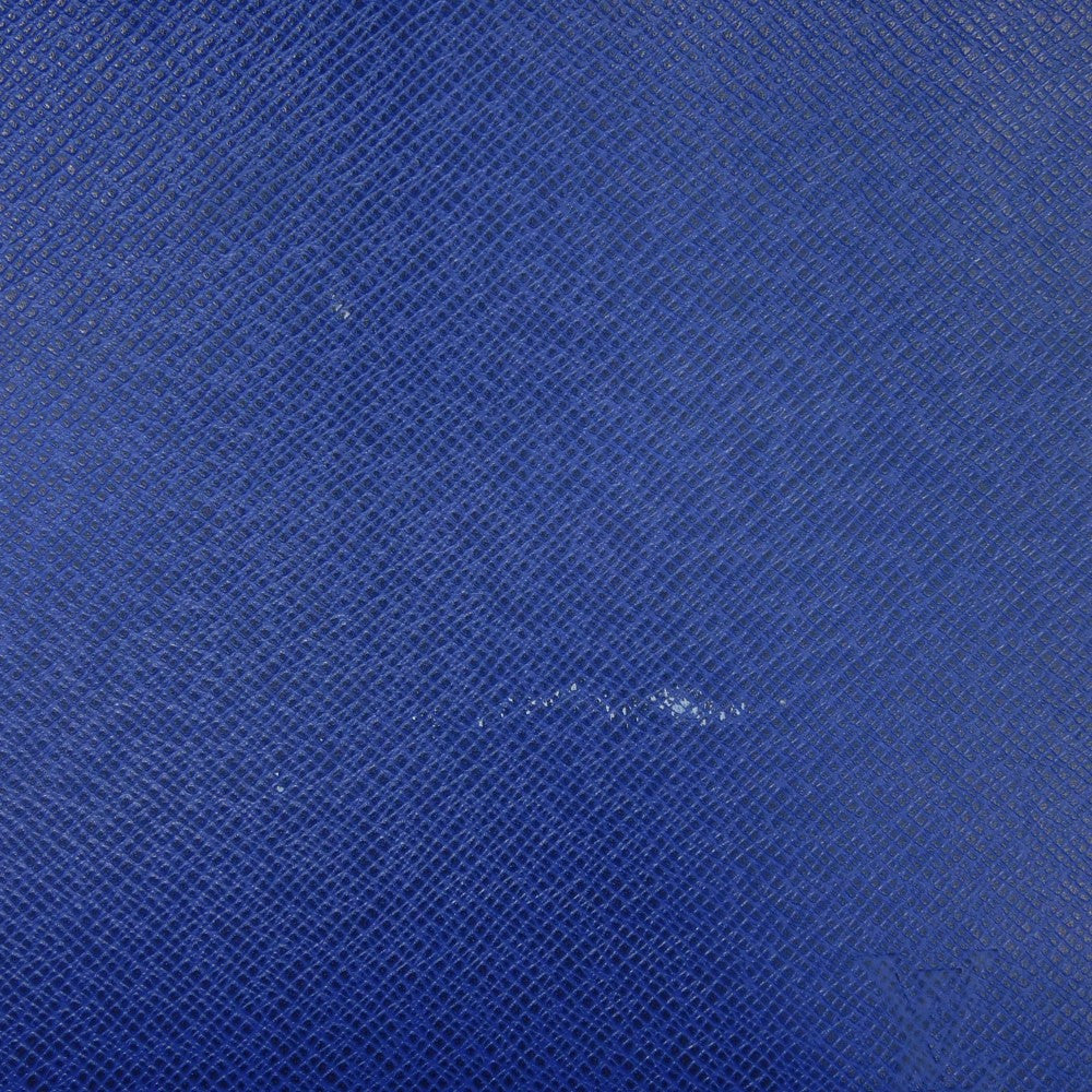 LOUIS VUITTON Clutch bag M30575  Taiga leather (stamped) cobalt LV logo embossed blue business bag Taiga Pochette Voyage MM mens  d