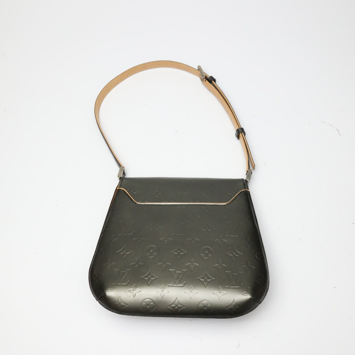 LOUIS VUITTON Shoulder Bag M55152 Monogram Matte Leather Noir mat Webster Street Women