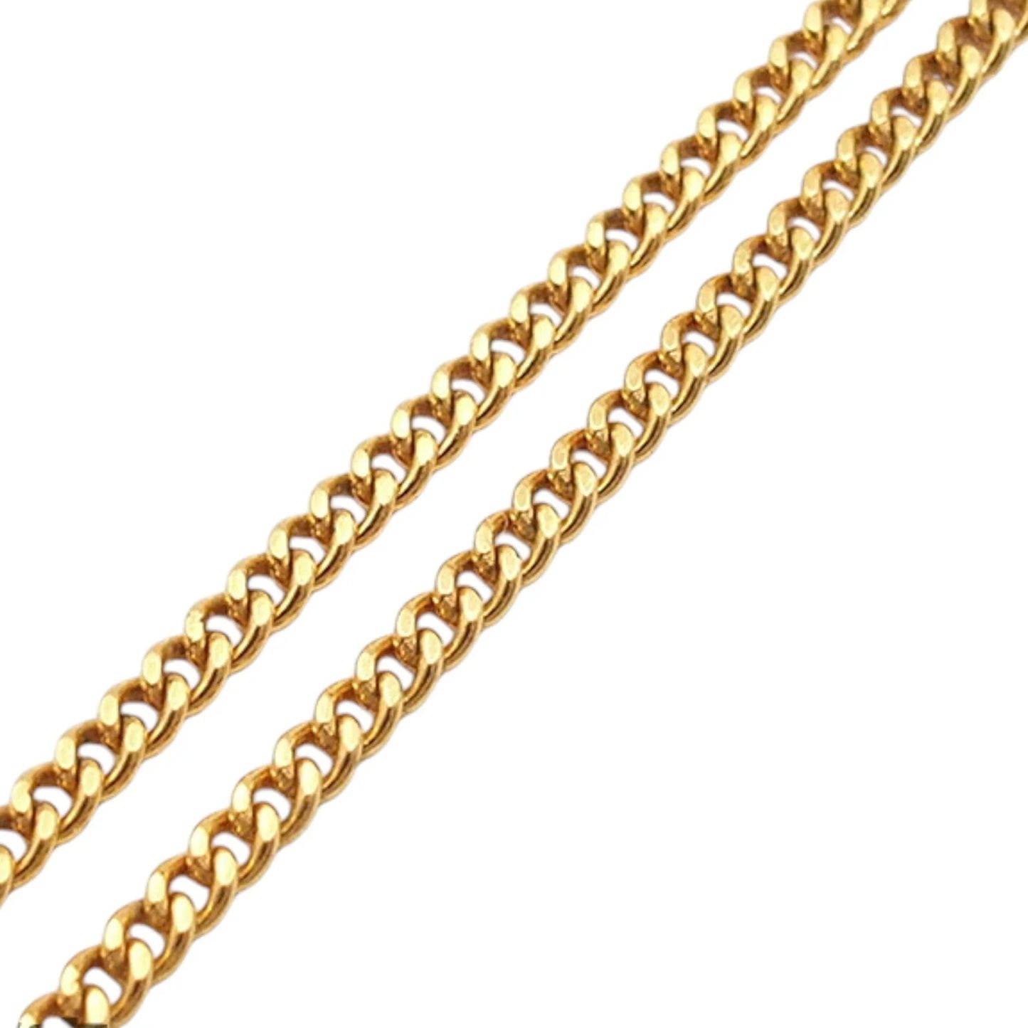 Gold Chanel Gold Plated CC Rhinestone Pendant Necklace