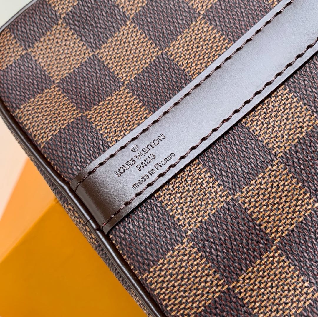 Top Quality Speedy Bandouliere 25 Damier Ebene Canvas For Women,  Shoulder And Crossbody Bags 9.8in/25cm Top Quality N41368