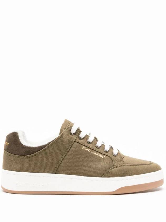 Luxury Saint Laurent Trending 2025 SL 61 Low Top Gabardine Sneakers 776269AANAA
