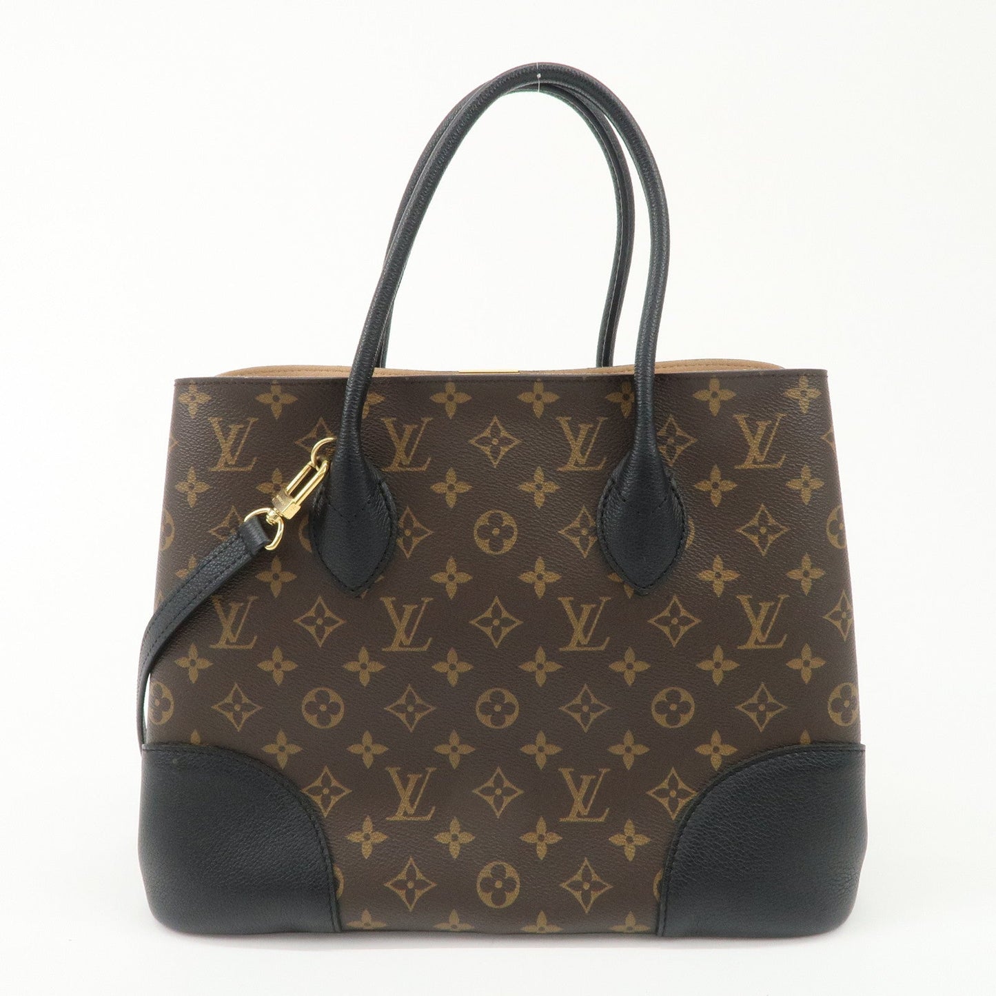 Louis Vuitton Monogram Flandrin 2Way Hand Bag Black Noir M41595  d