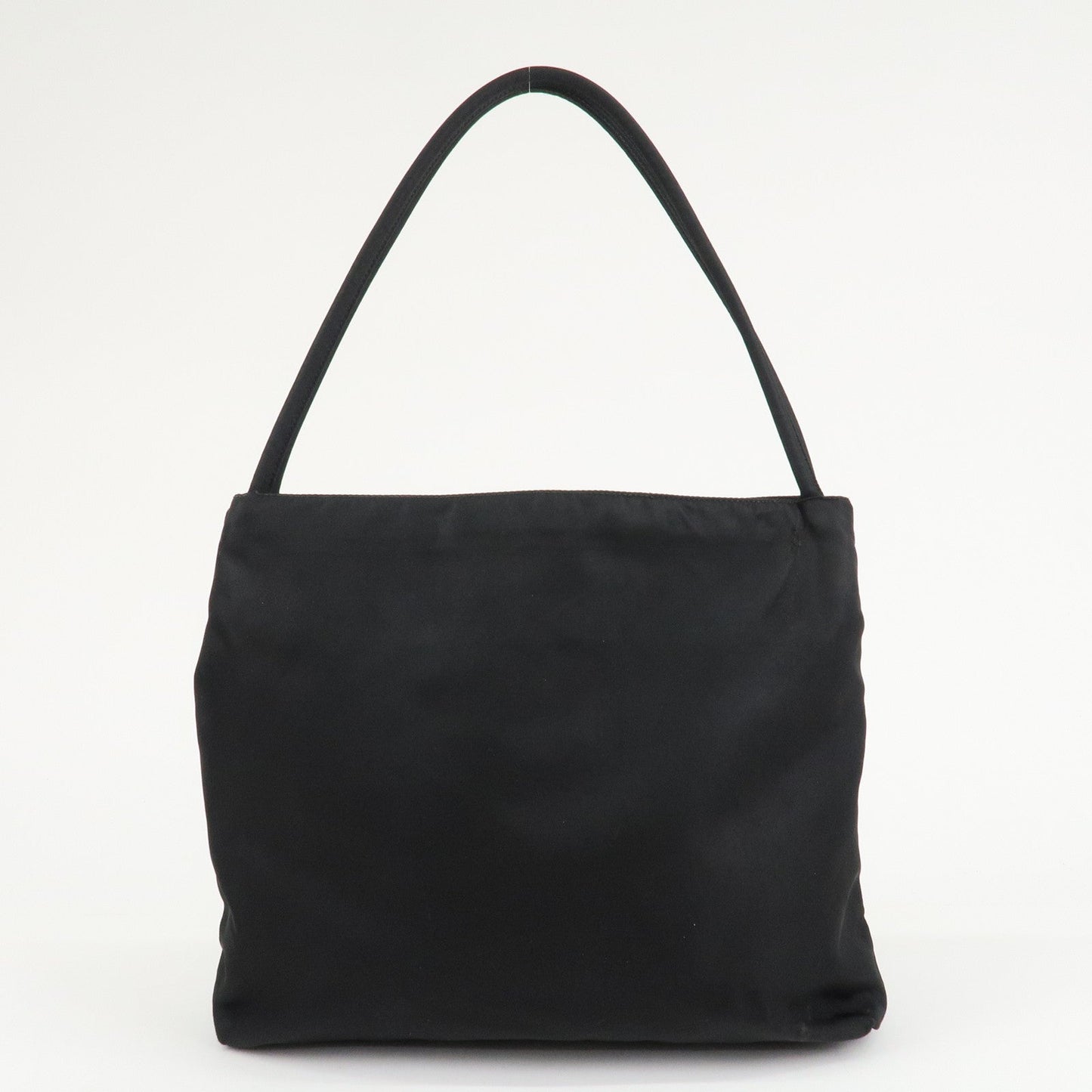 PRADA Logo Nylon Tote Bag Shoulder Bag Hand Bag Black B6242  d