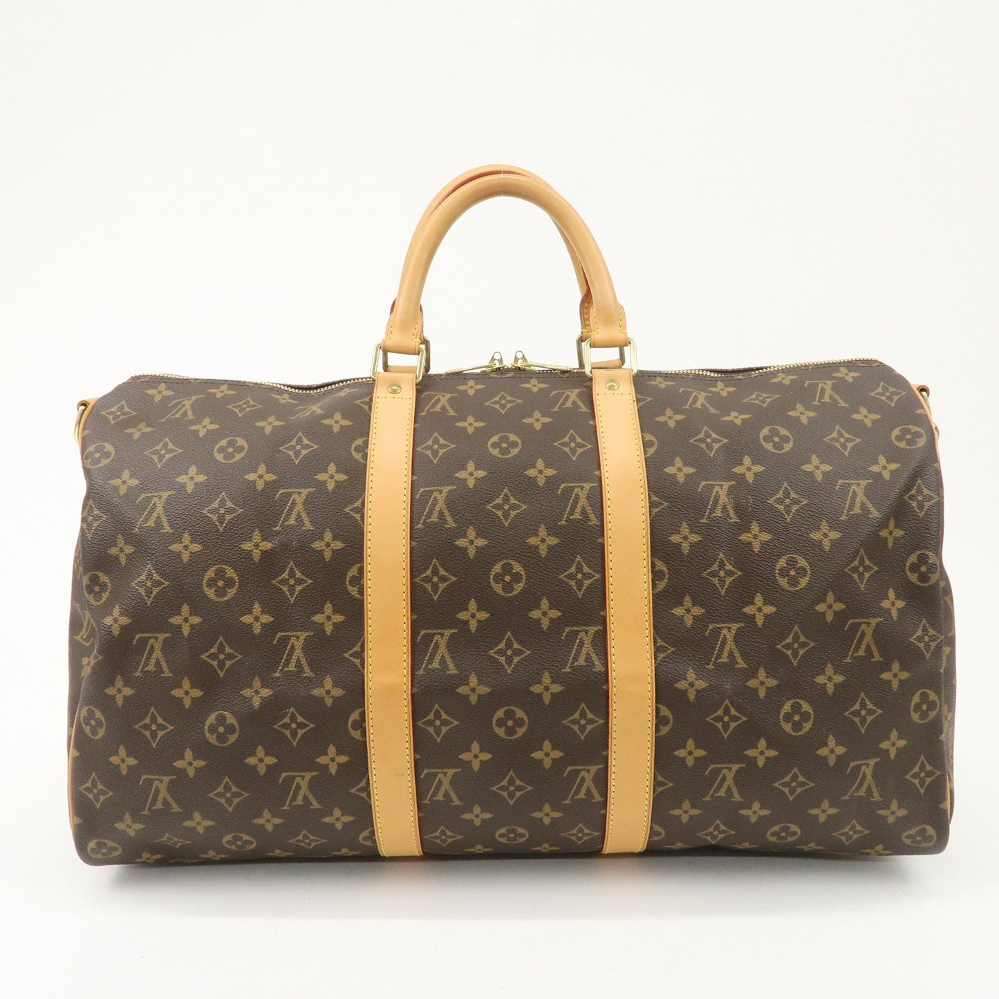 Louis Vuitton Monogram Keep All Bandouliere 50 Boston Bag M41416  d