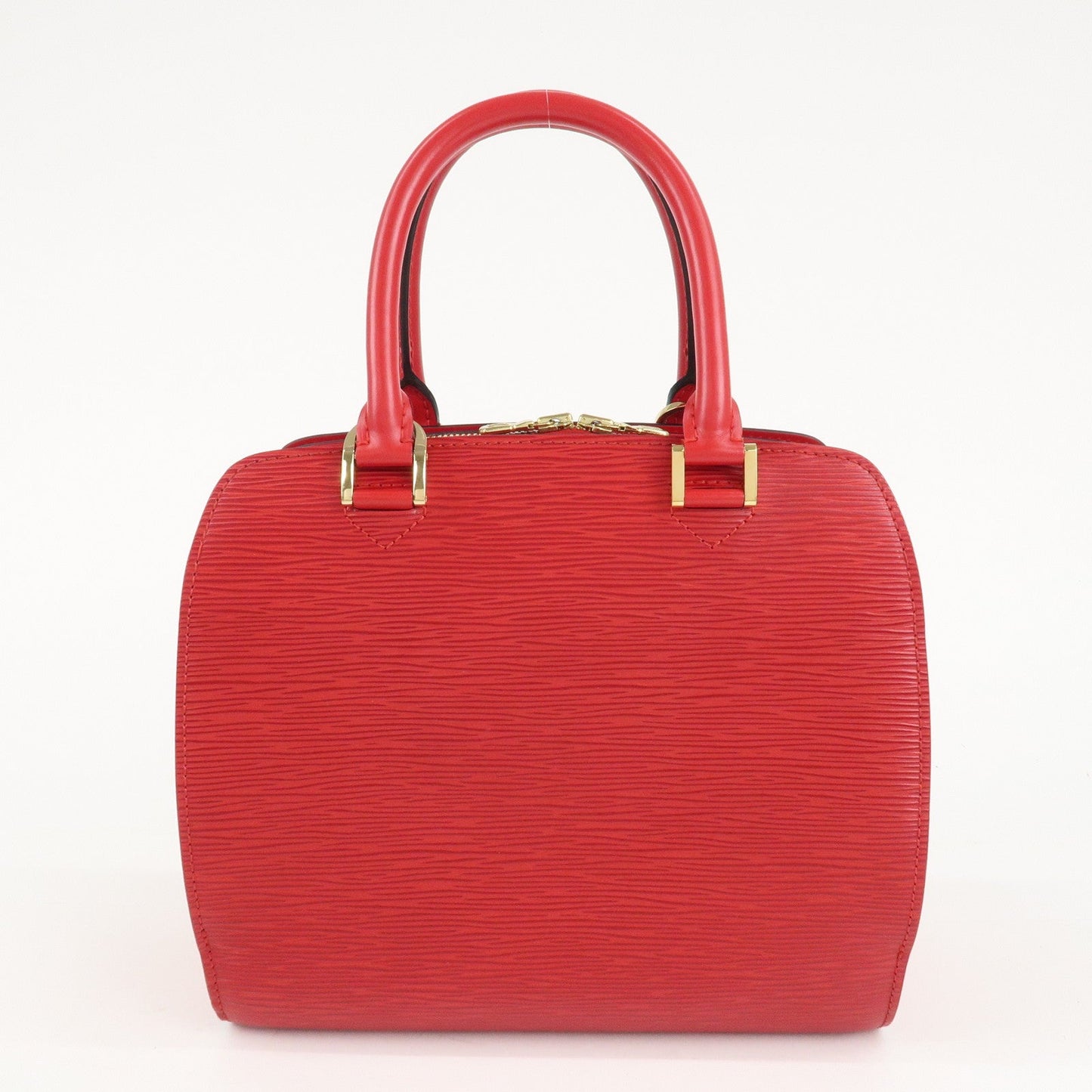 Louis Vuitton Epi Pont Neuf Hand Bag Castilian Red M52057  d