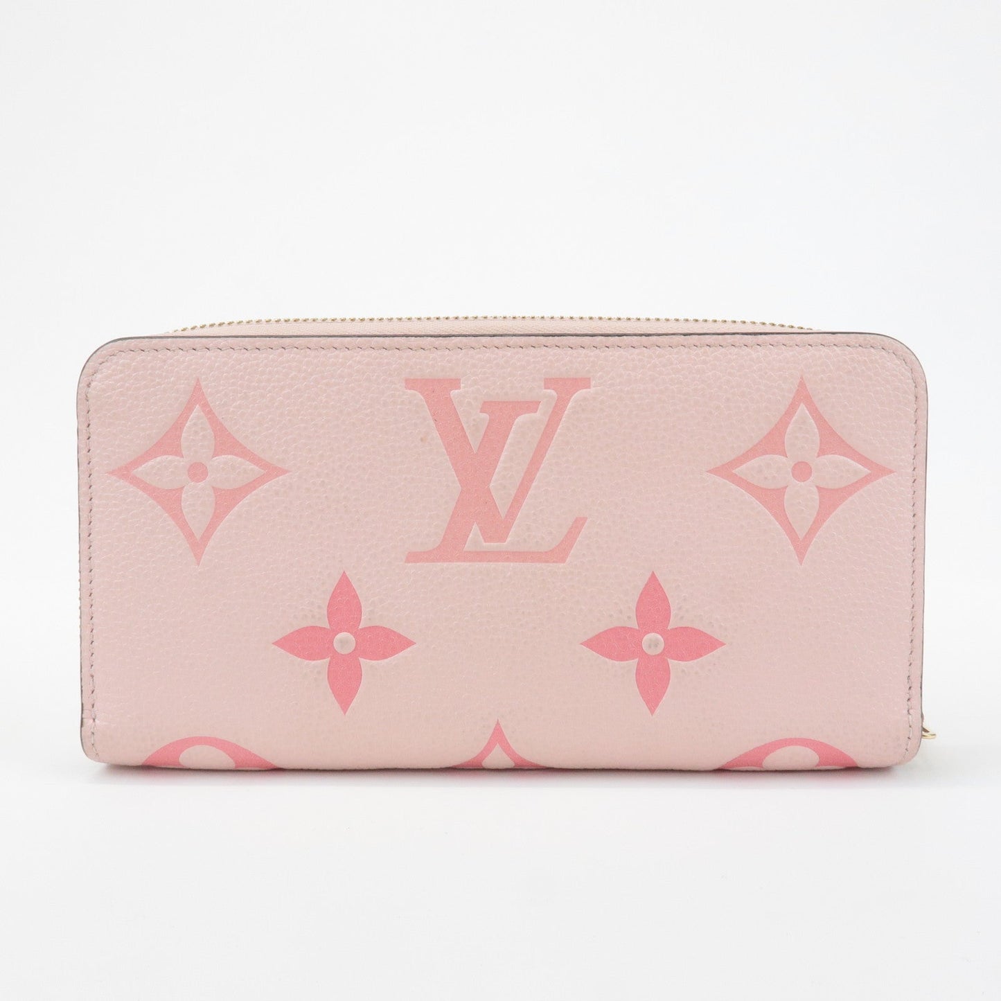 Louis Vuitton Monogram Empreinte Zippy Wallet Rose M80403  d