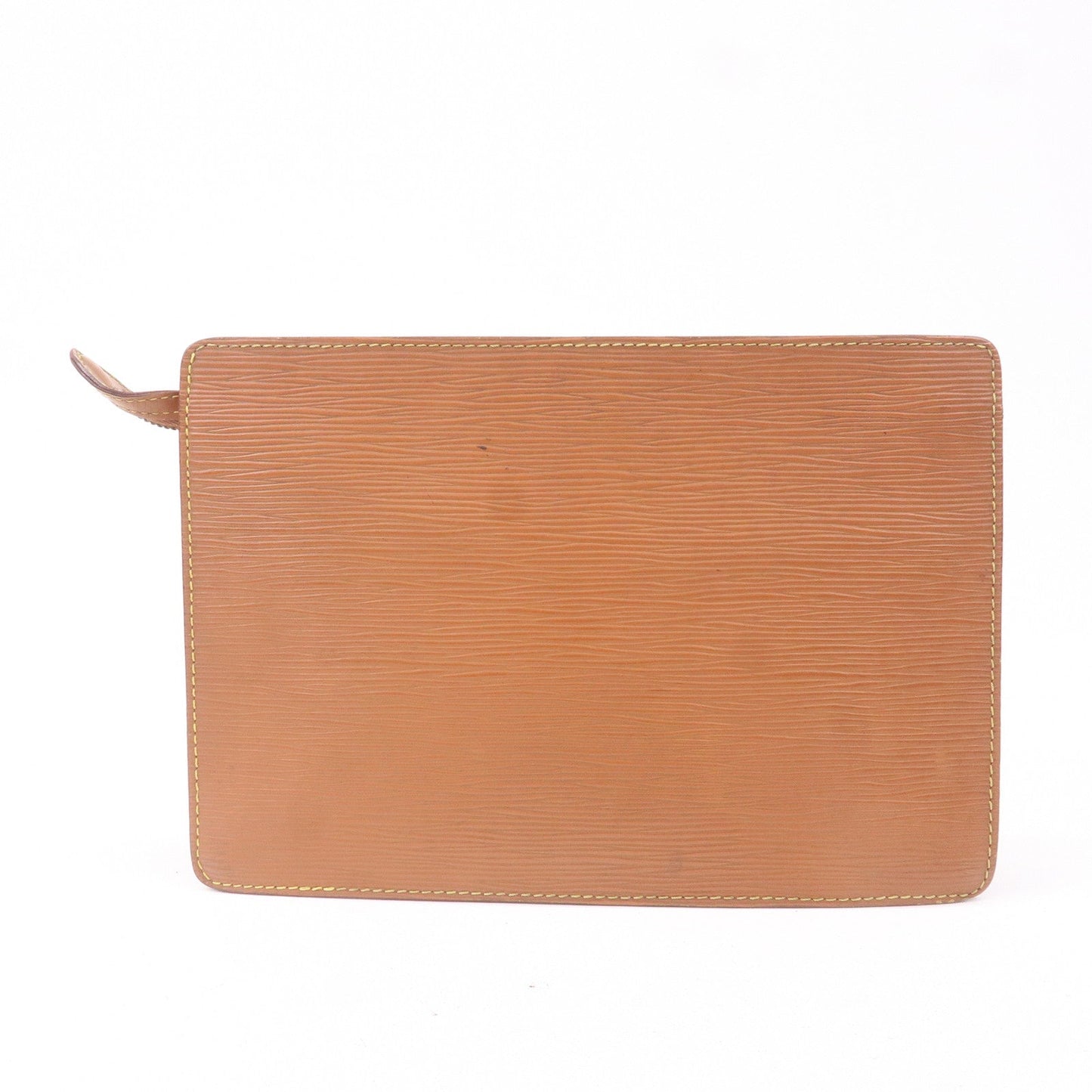 Louis Vuitton Epi Pochette Homme Clutch Bag Zipang Gold M52528
