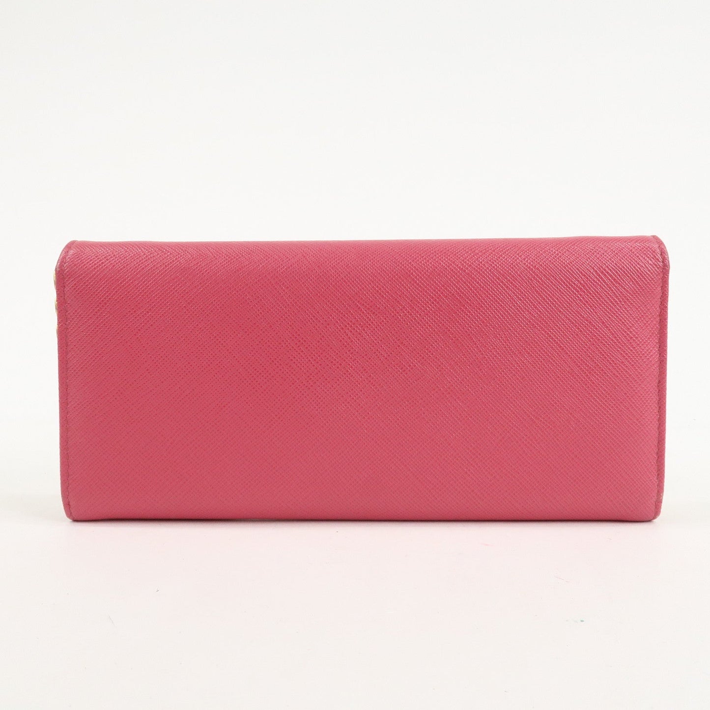 PRADA Saffiano Metal Chain Wallet Shoulder Bag Pink 1DH002  d