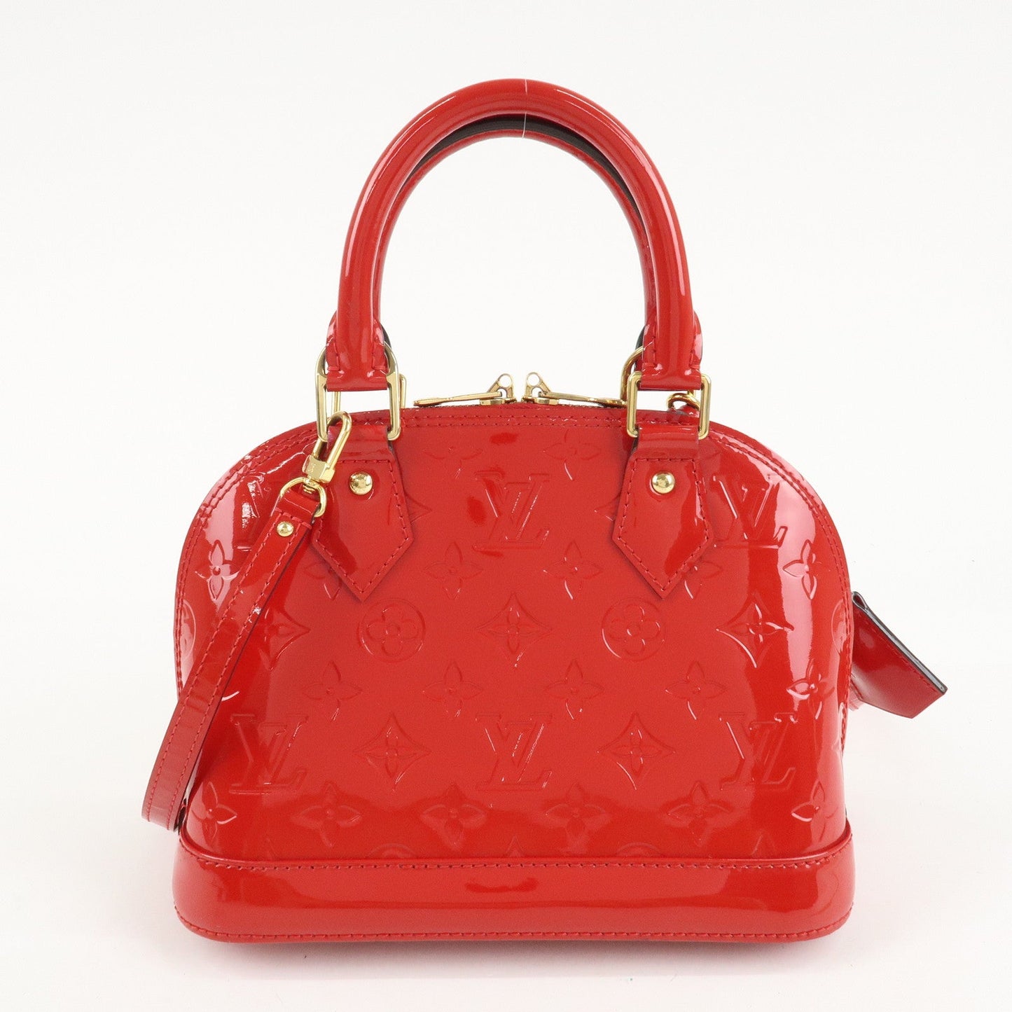Louis Vuitton Monogram Vernis Alma BB 2Way Shoulder Bag M90174  d