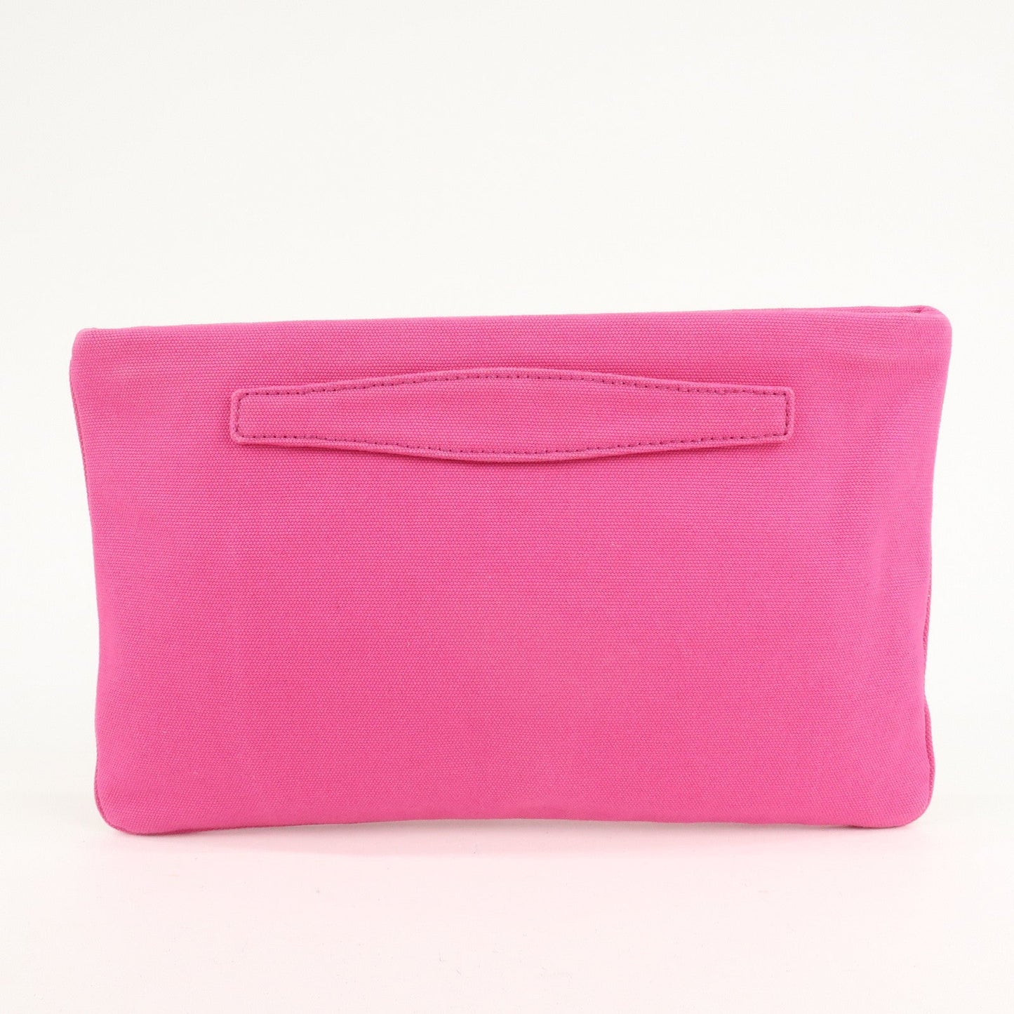 PRADA Canvas Bijoux Studded Clutch Bag Pink BP521O  d