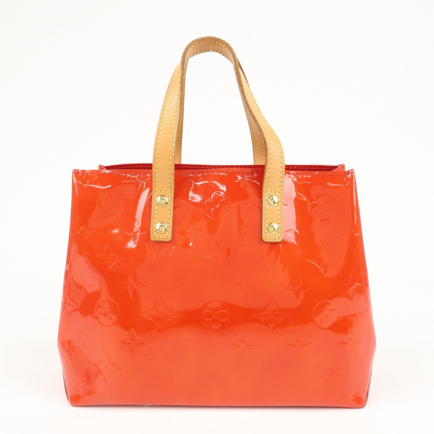 Louis Vuitton Monogram Vernis Lead PM Hand Bag M91088 Rouge  d