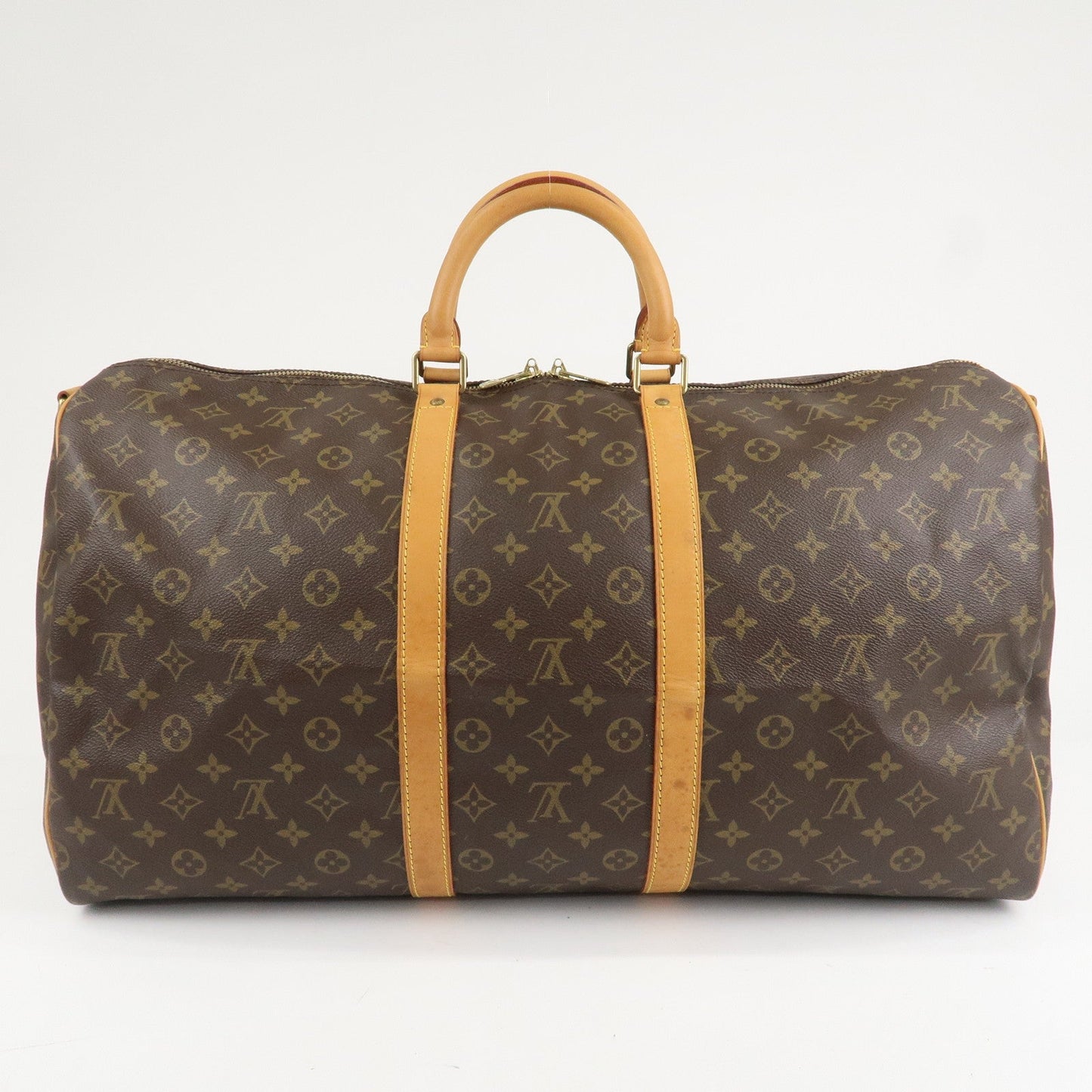 Louis Vuitton Monogram Keep All Bandouliere 55 Boston Bag M41414  d
