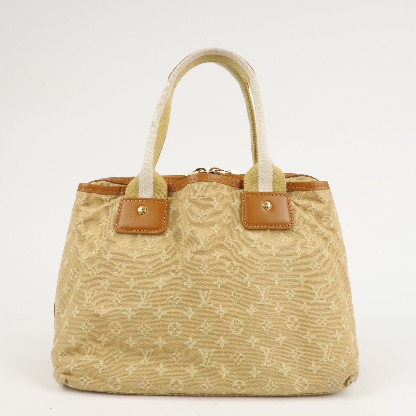 Louis Vuitton Monogram Mini Sac Mary Kate Hand Bag Beige M92508  d