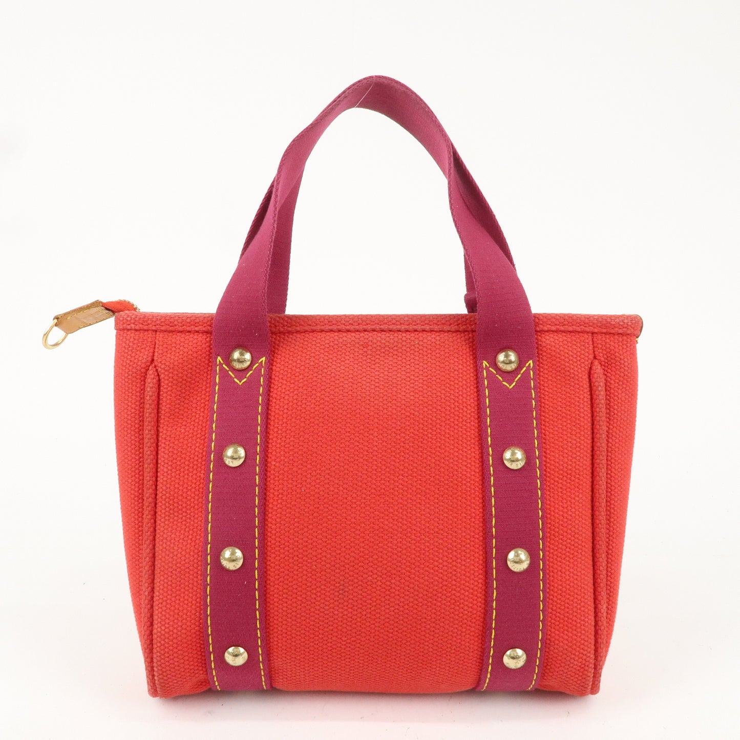 Louis Vuitton Antigua Cabas PM Hand Bag Rouge M40037