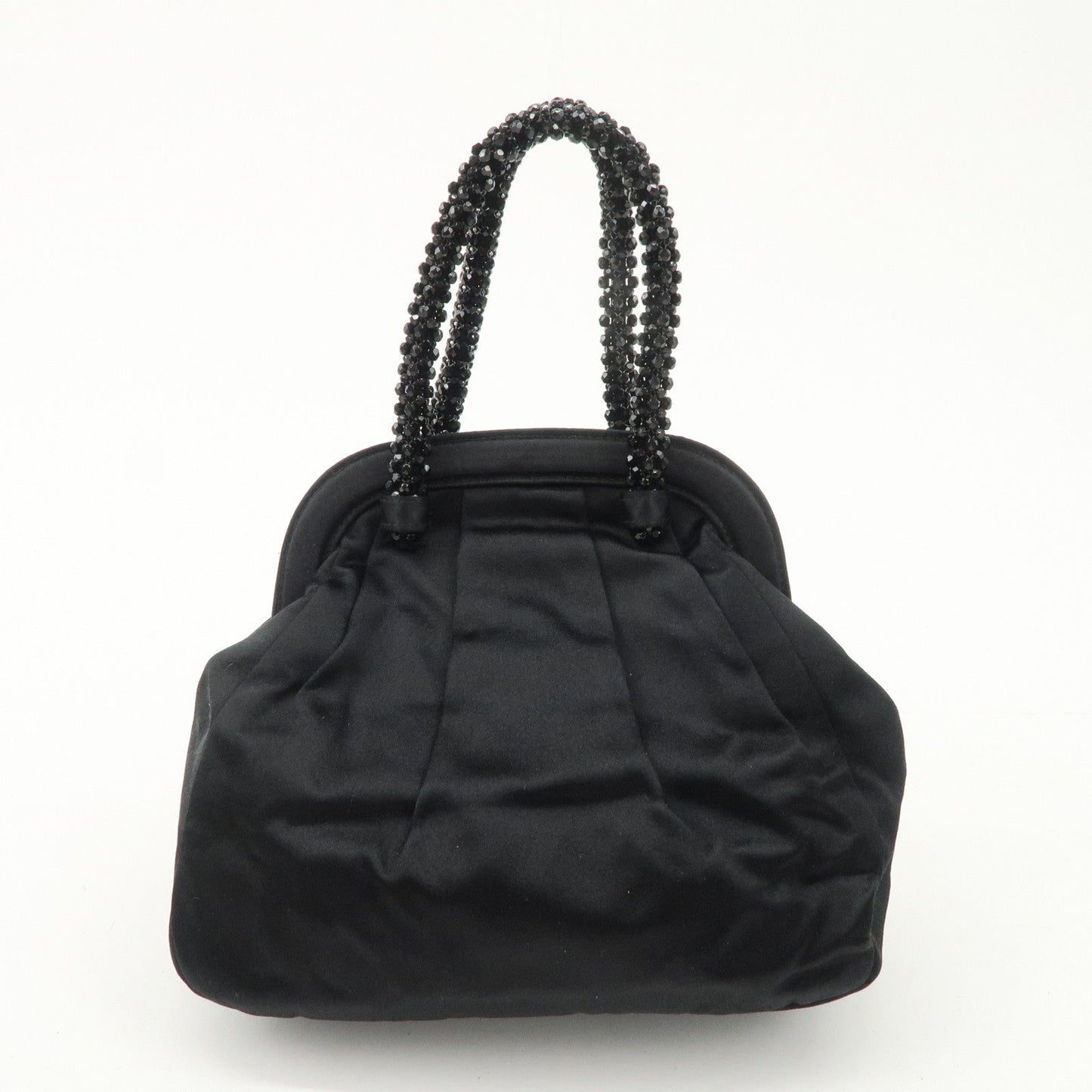PRADA Evening Heart Satin Beaded Bijou Hand Bag BN1340  d