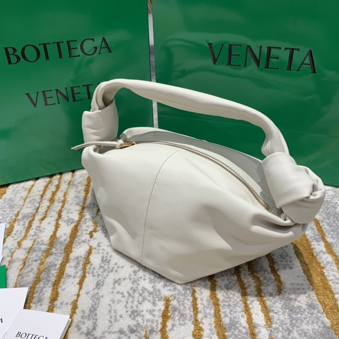 Top Quality Double Knot Bag For Women 11.8in/30cm In Chalk