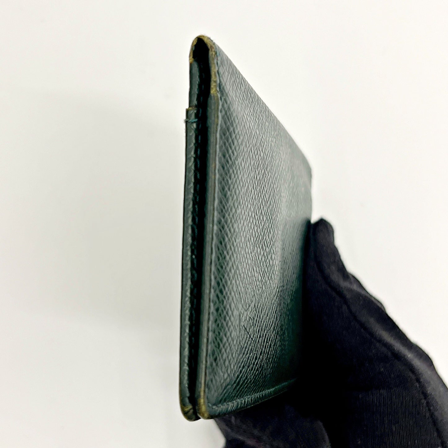 Louis Vuitton LV pocket organizer leather green lv8502ku