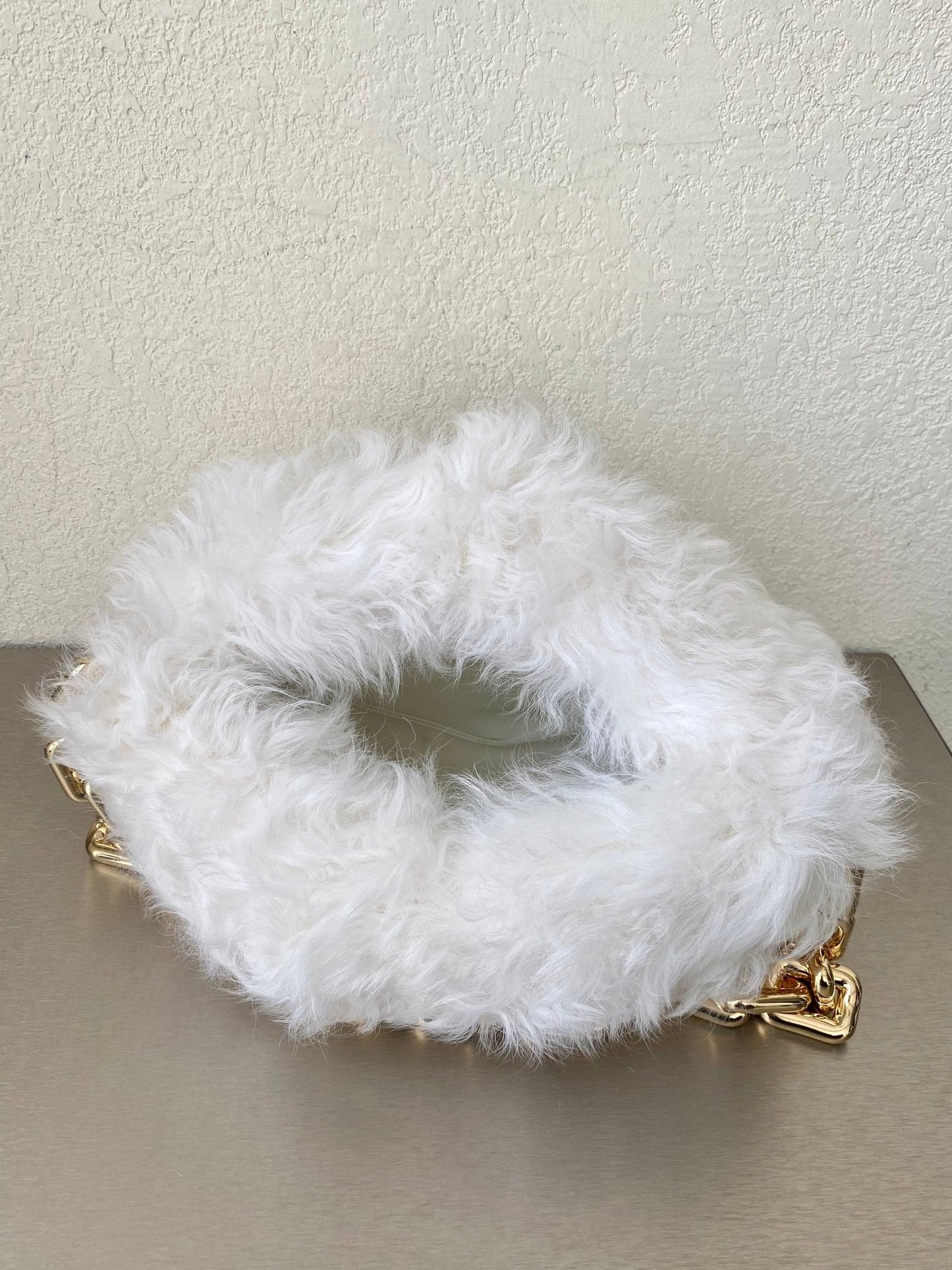 Top Quality Chain Pouch White, For Women, Bags 12.2in/31cm