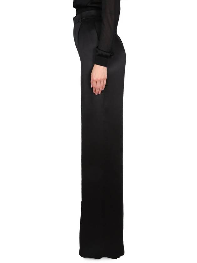 Luxury Saint Laurent Trending 2025 23 ss Satin Flare Pants 736713Y013G1000 B0020168885