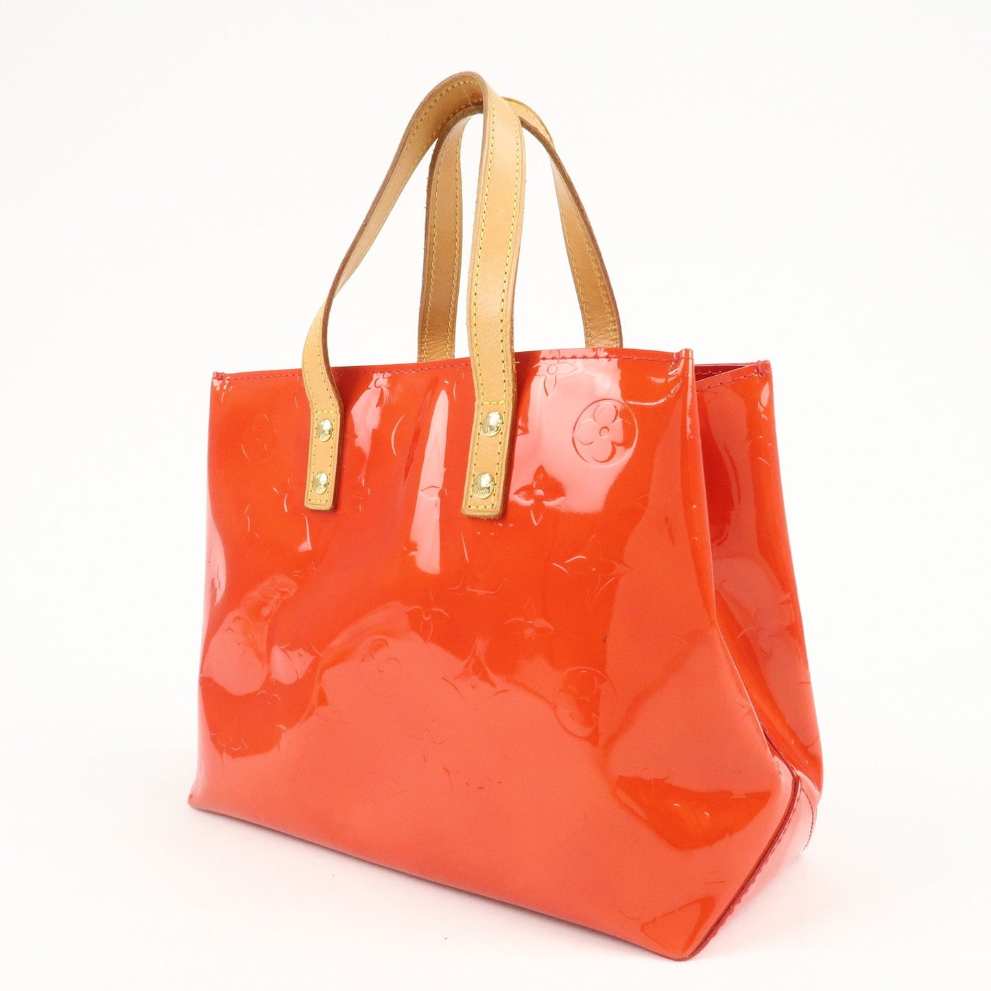 Louis Vuitton Monogram Vernis Lead PM Hand Bag M91088 Rouge  d