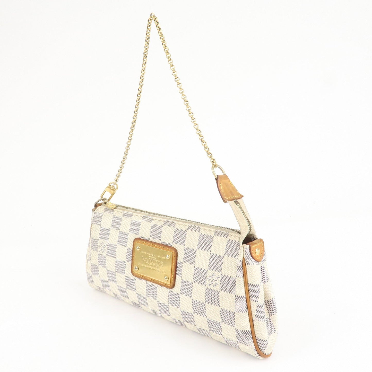 Louis Vuitton Damier Azur Eva 2 Way Pouch Shoulder Bag N55214  d