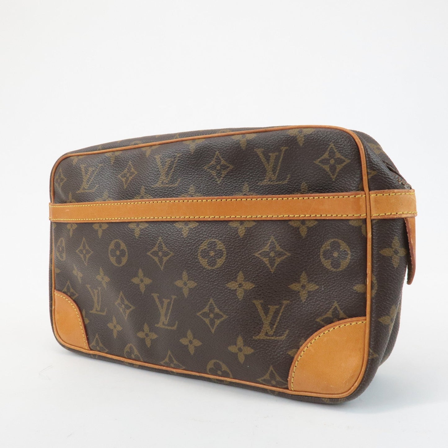 Louis Vuitton Monogram Compiegne 28 Pouch Clutch Bag M51845  d