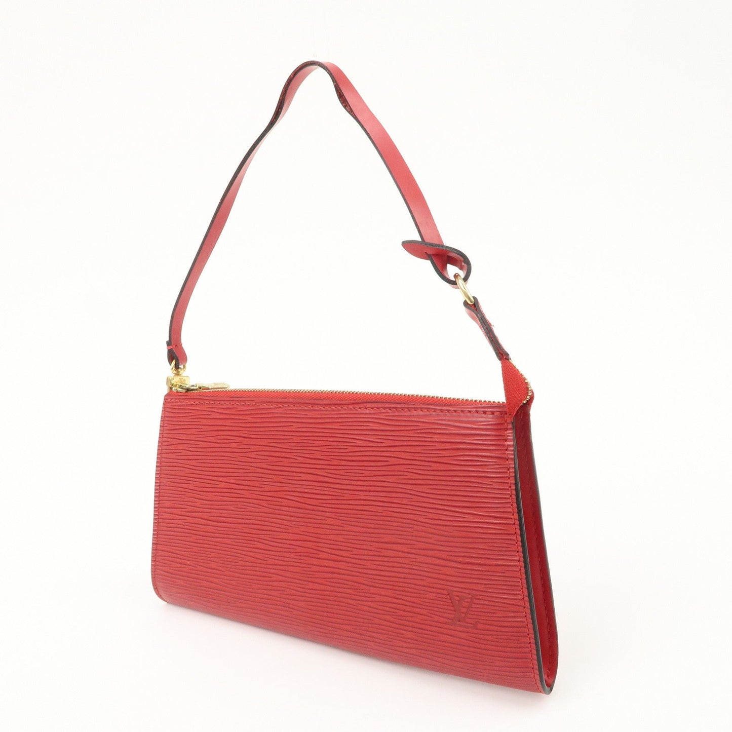 Louis Vuitton Epi Pochette Accessoires Pouch Castilian Red M52947  d