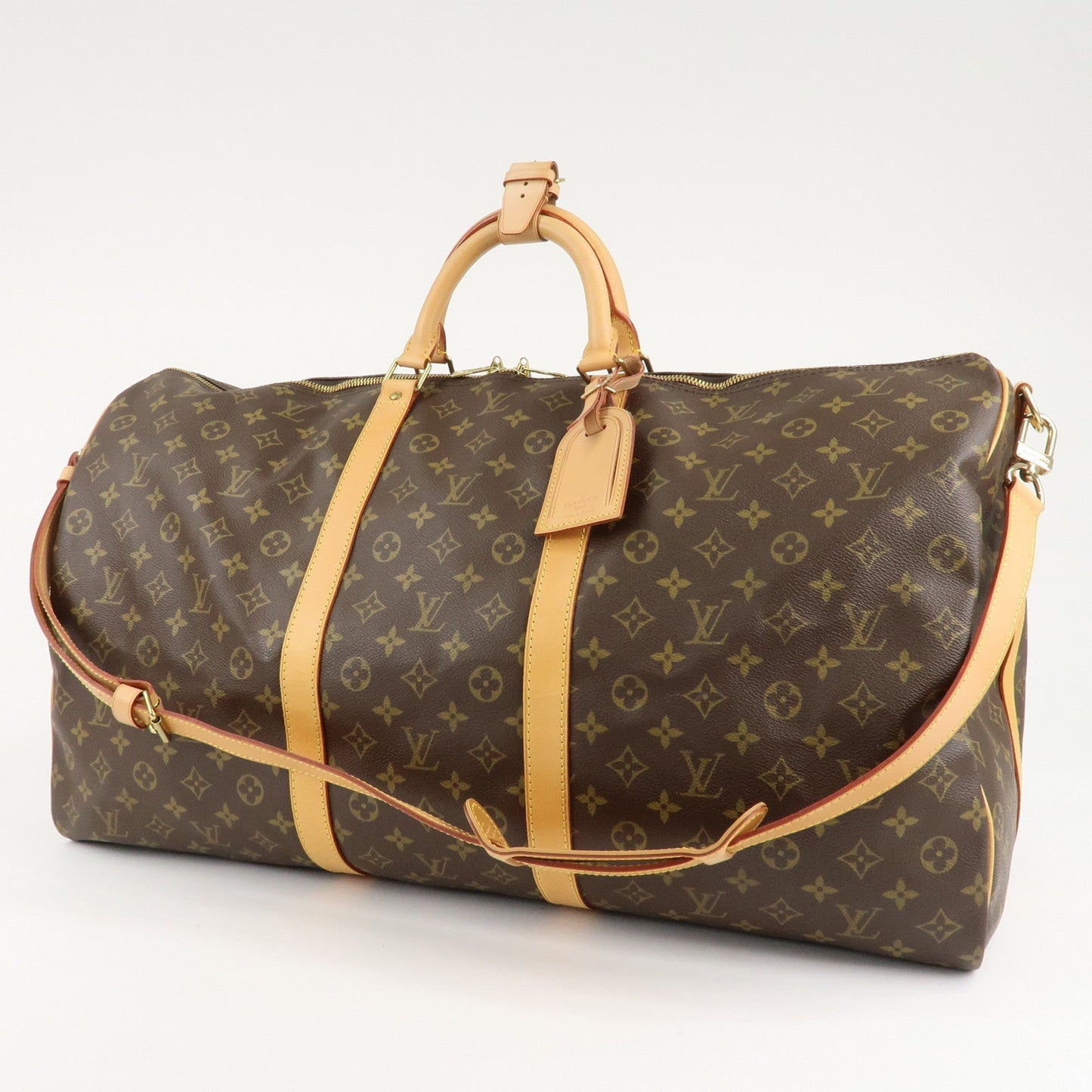Louis Vuitton Monogram Keep All Bandouliere 60 Bag M41412  d