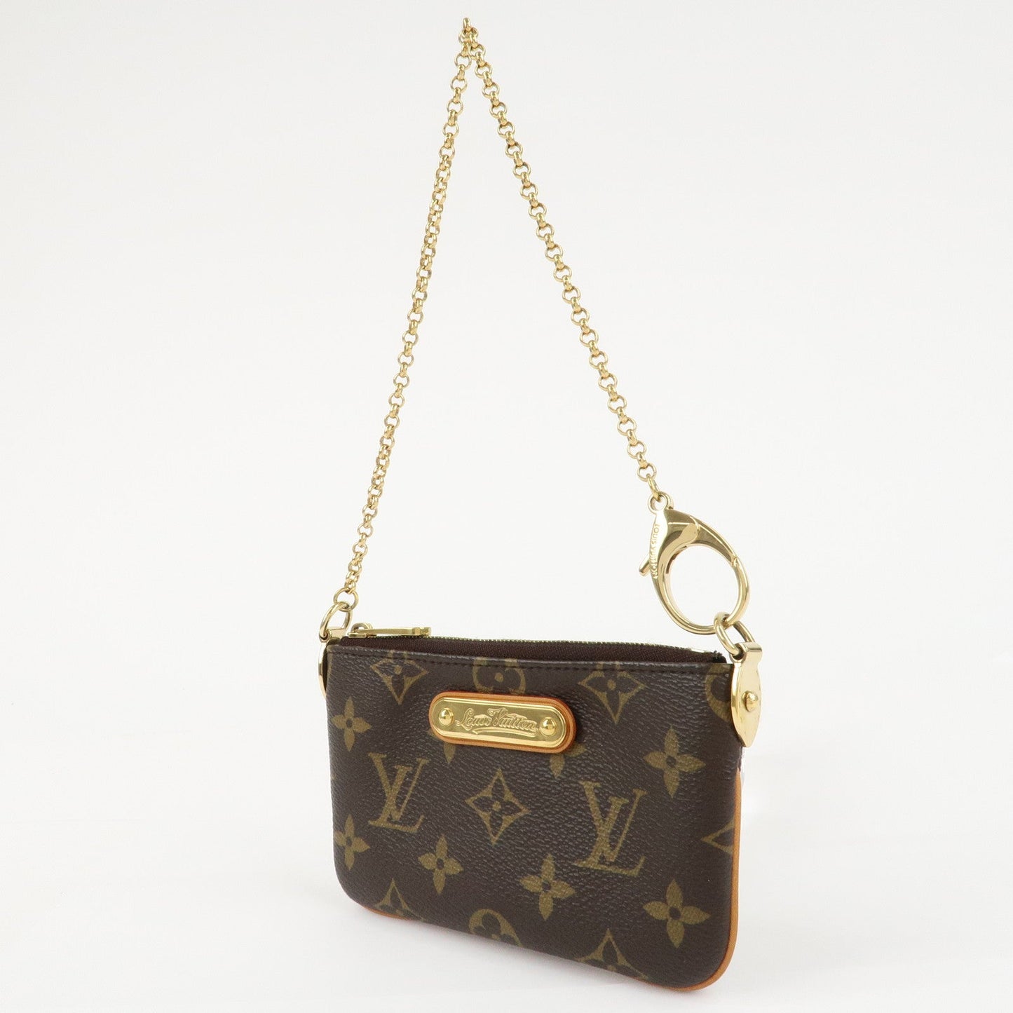 Louis Vuitton Monogram Pochette Milla PM Mini Pouch M60095  d