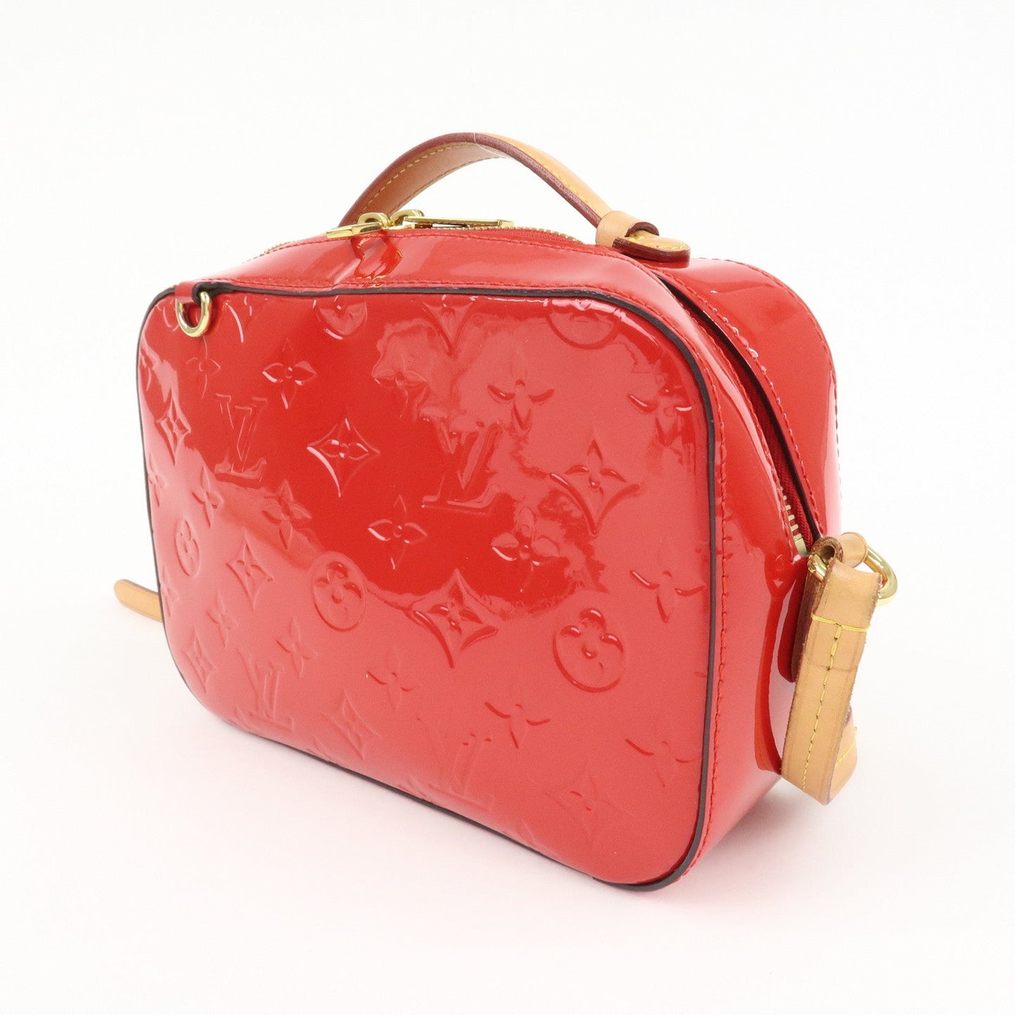 Louis Vuitton Monogram Vernis Santa Monica Shoulder Bag M90368  d