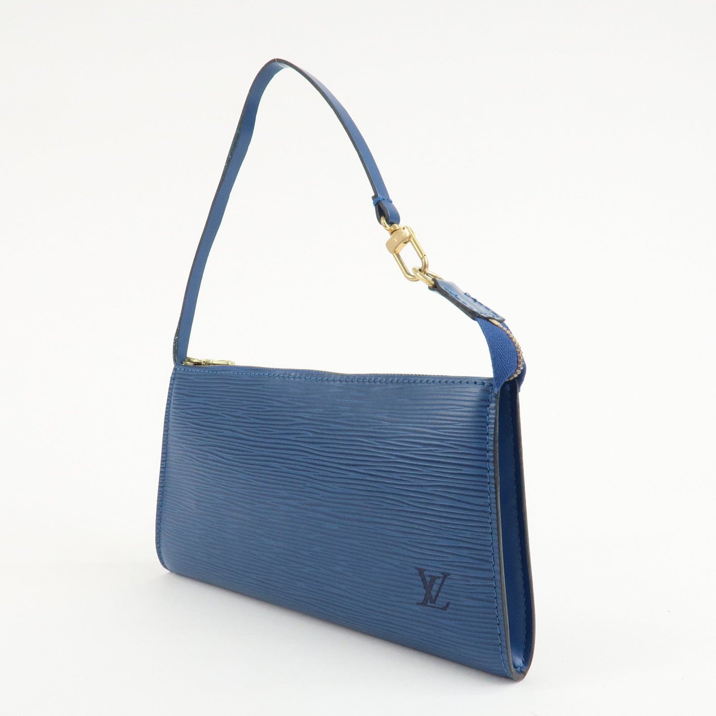 Louis Vuitton Epi Pochette Accessoires OldStyle Toledo Blue M52947  d