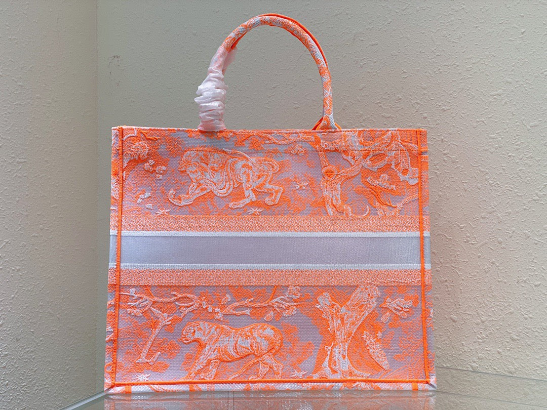 Top Quality Large Book Tote Orange, For Women, Womens Handbags 16.5in/42cm CD