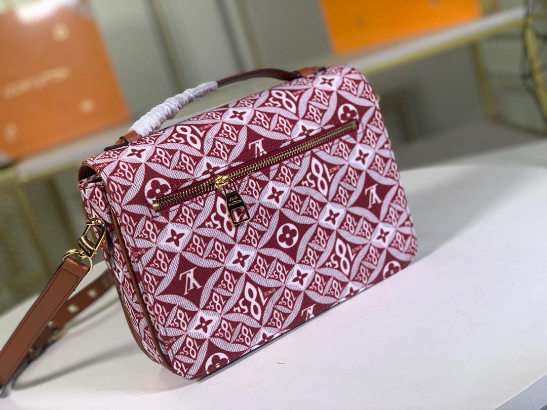Top Quality Since 1854 Pochette Metis Red For Women, Womens Handbags, Shoulder And Crossbody Bags 9.8in/25cm Top Quality