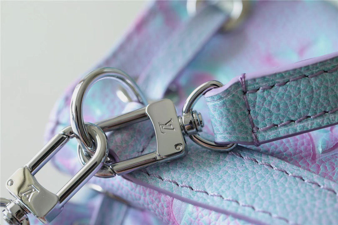 Top Quality Nano Noe Monogram Empreinte Light Blue For Women,  Shoulder And Crossbody Bags 6.3in/16cm Top Quality M81463