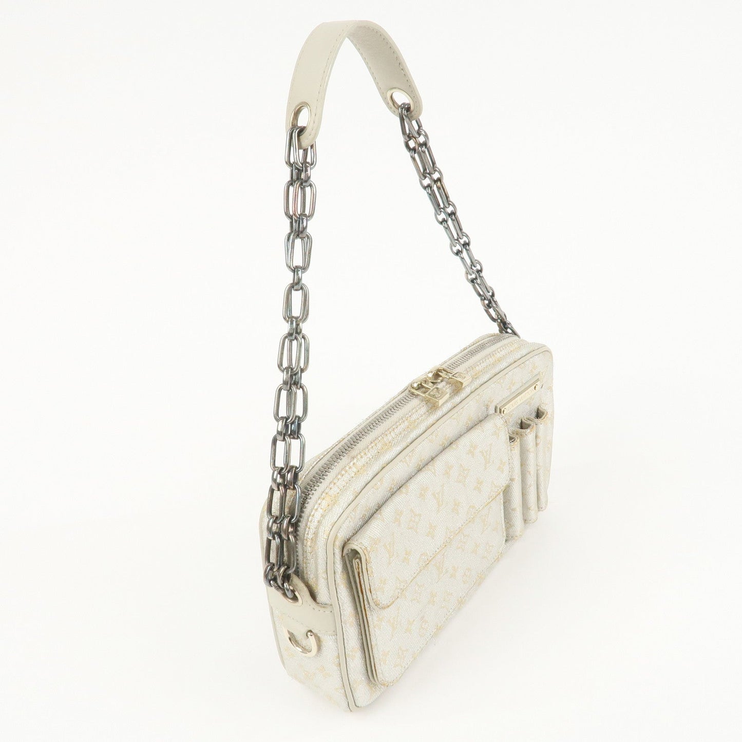 Louis Vuitton Monogram Shine Mackenna Chain Shoulder Bag M92362  d