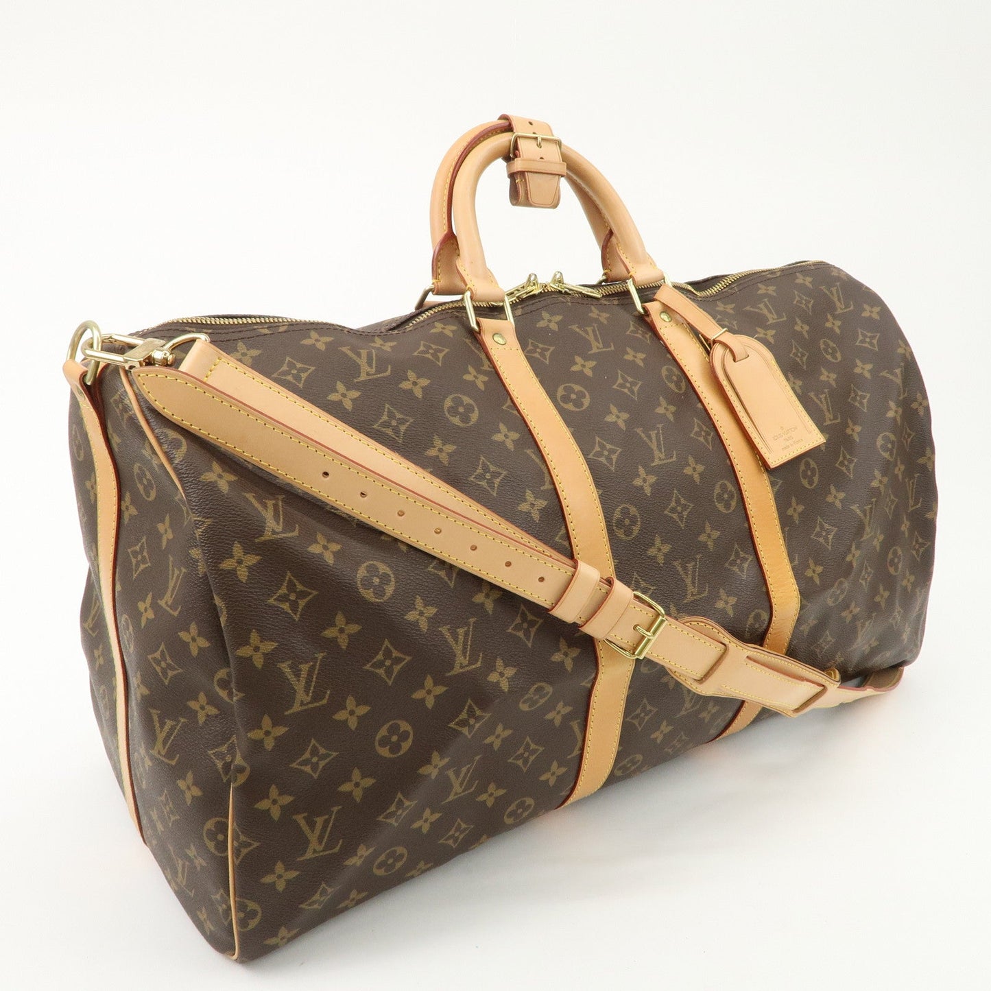 Louis Vuitton Monogram Keep All Bandouliere 55 Bag M41414  d