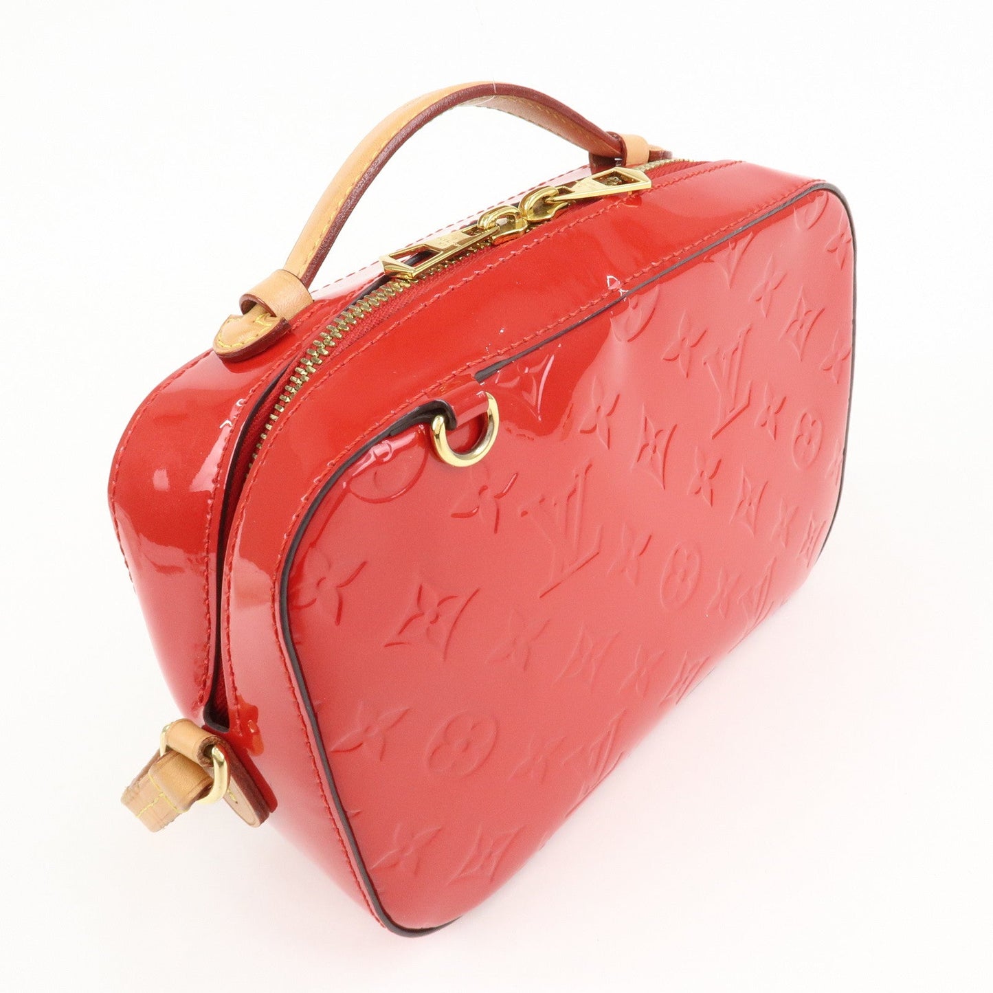Louis Vuitton Monogram Vernis Santa Monica Shoulder Bag M90368  d