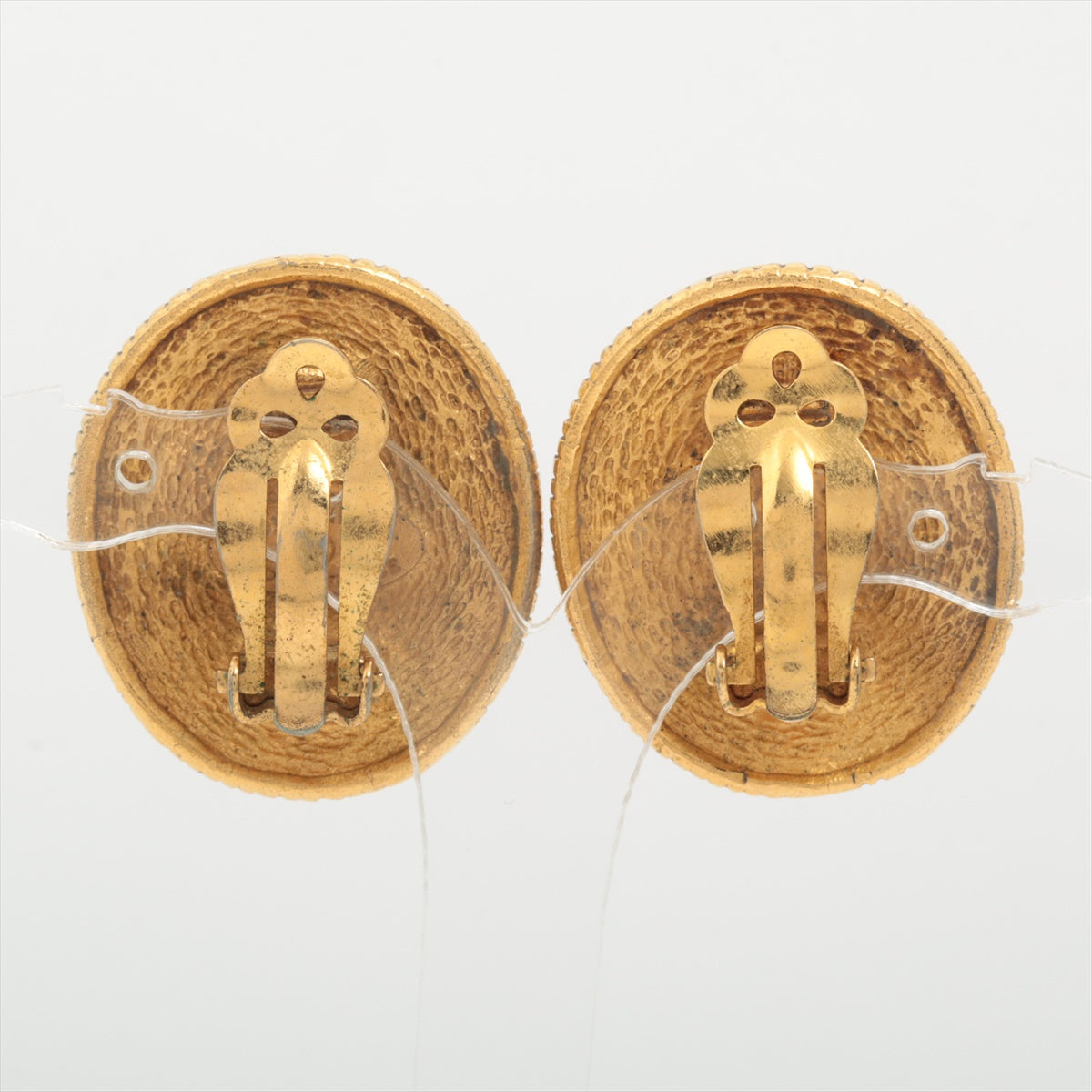 Chanel Angel Earring (for both ears) GP Gold Coco Oral Angel   Earring