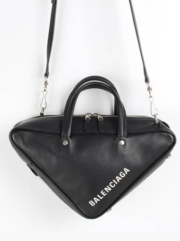 Luxury Balenciaga Trending 2025 Logo triangle small duffel bag
