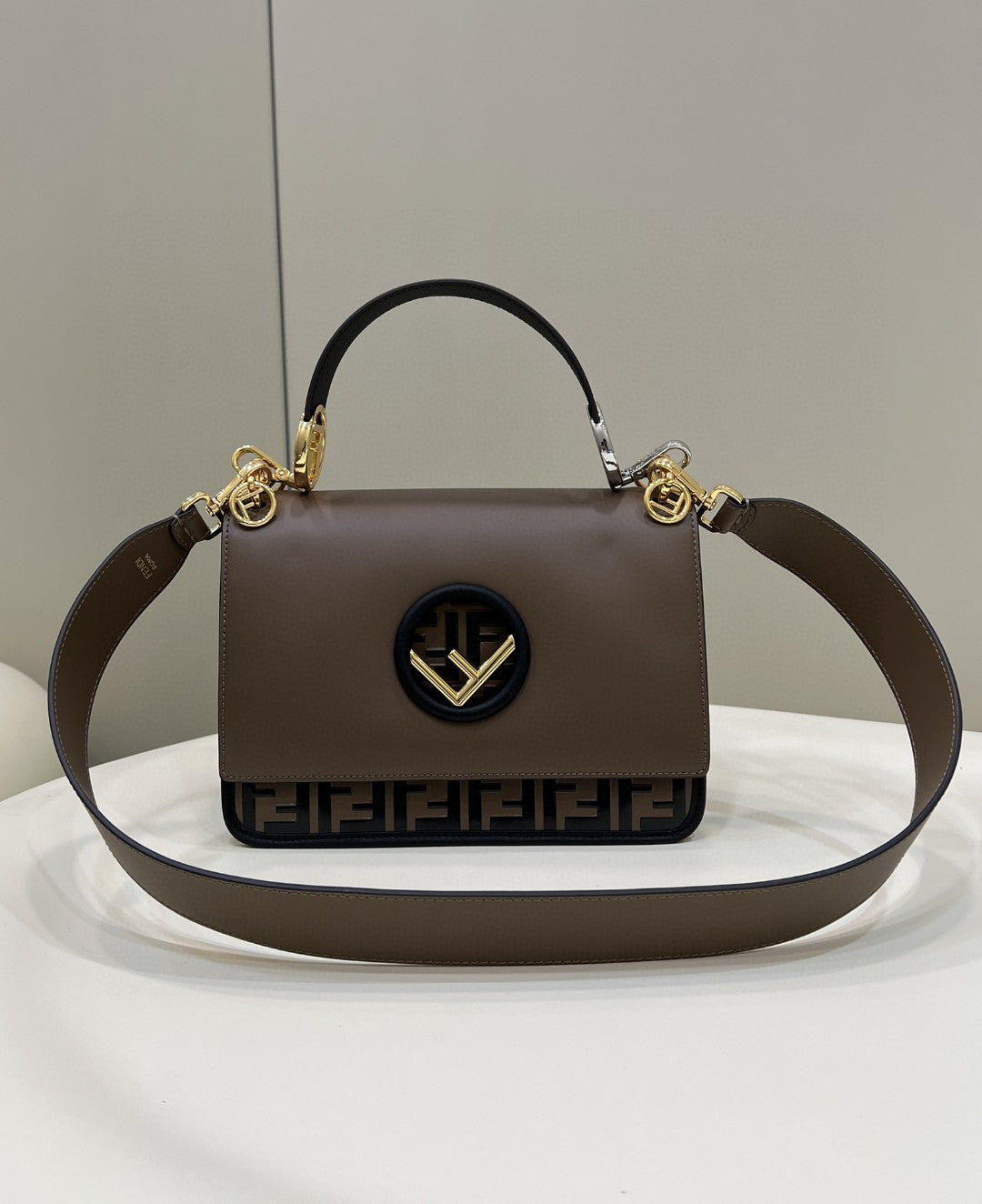 FI Kan I F MeTop Qualityum Brown Bag For Woman 18cm/7in 8BT284A651F13VK