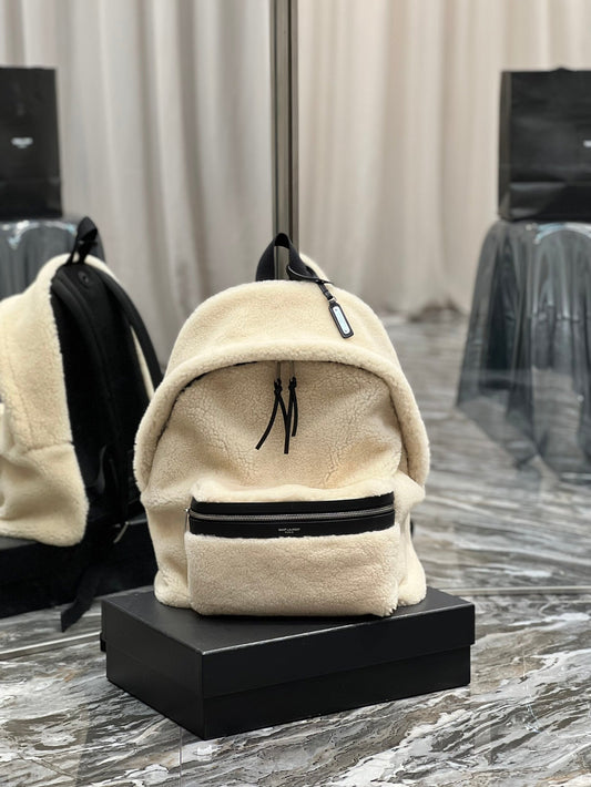 Top Quality Top QualityeeTop Quality Backpack Beige For Women, Women’s Bags 16.1in/41cm YSL