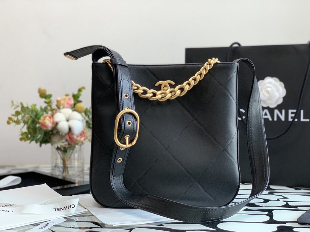 CHL Co-Co Shoulder Bag Black For Women 11.4in/29cm
