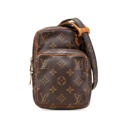 Brown Louis Vuitton Monogram Mini Amazone Crossbody Bag