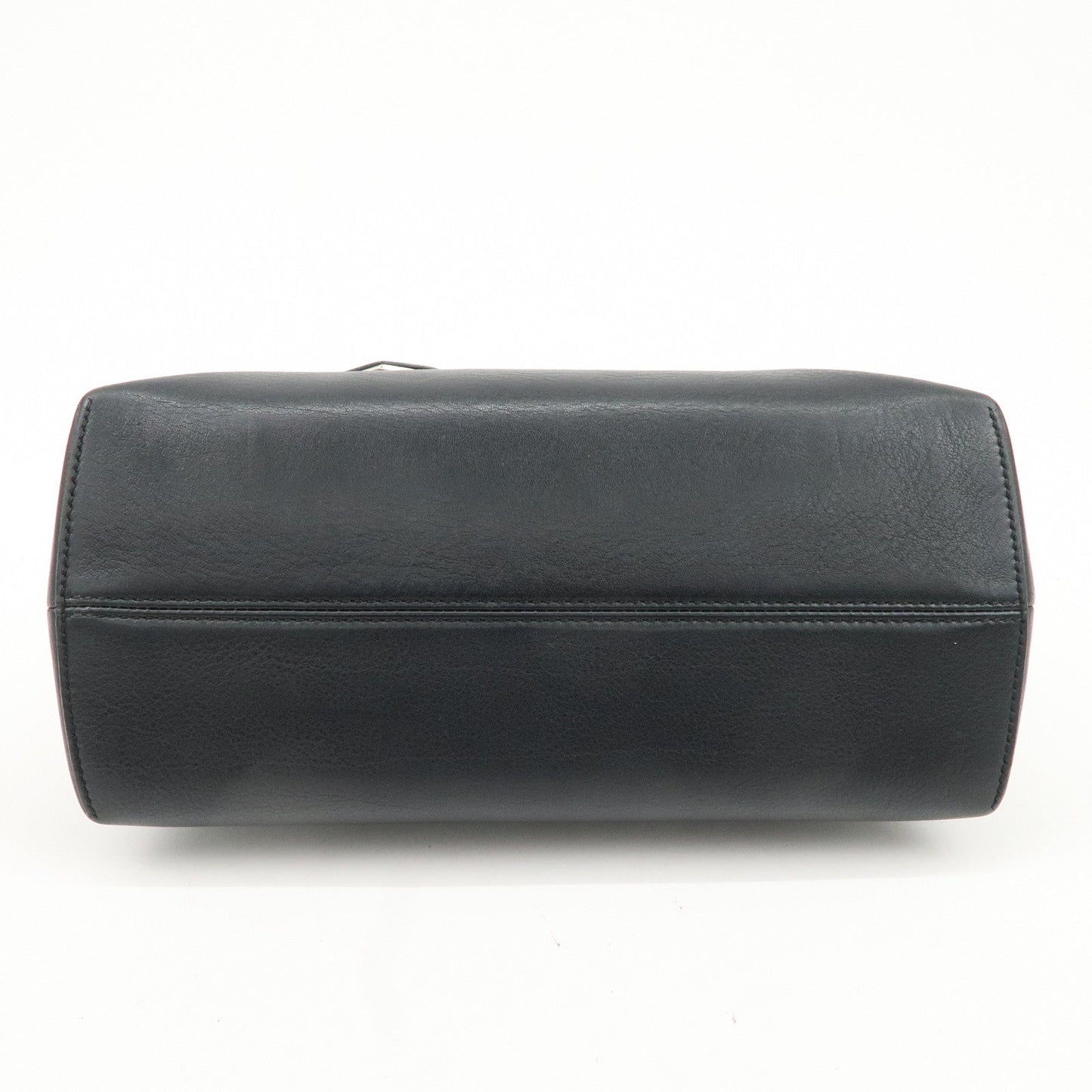FENDI Bay The Way Leather 2Way Bag Shoulder Bag Black 8BL124  d