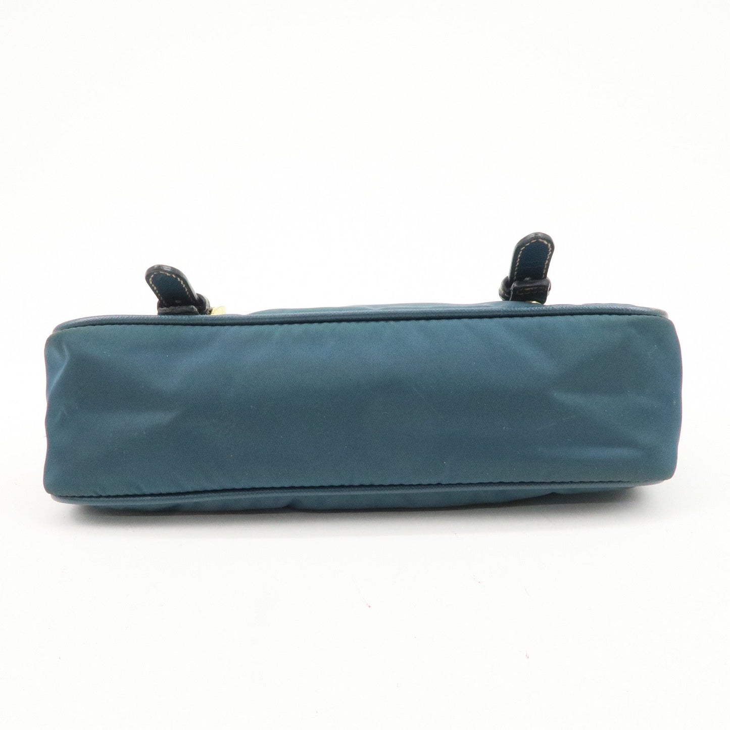 PRADA Nylon Leather Shoulder Bag Crossbody Bag Green BT0772  d